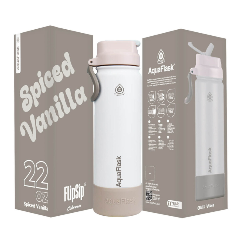 AquaFlask - 22oz Flip Sip Colorwave Collection