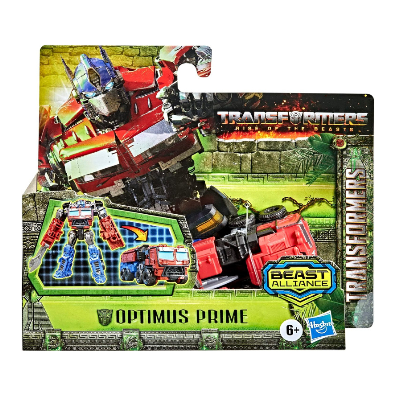 Hasbro - Transformers Rise of the Beast Battle Changers | Optimus Prime Figure