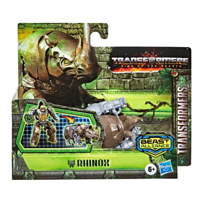Hasbro - Transformers Rise of the Beast Battle Changers | Rhinox Mirage Figure