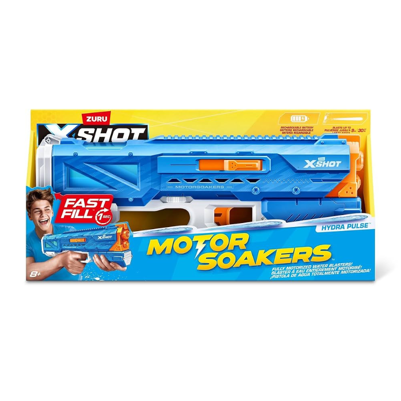 ZURU - X-Shot | Water Fast Fill Motor Soaker Hydra Pulse