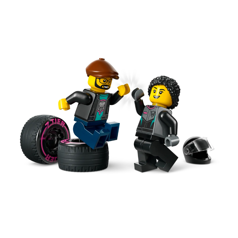LEGO City - Race Car and Car Carrier Truck