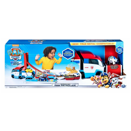 Spin Master - Paw Patrol | True Metal Launch 'n Haul Paw Patroller 2-in-1 Truck Set