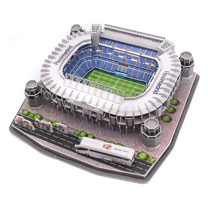 Footballogy - Estadio Santiago Bernabeu 3D Puzzle