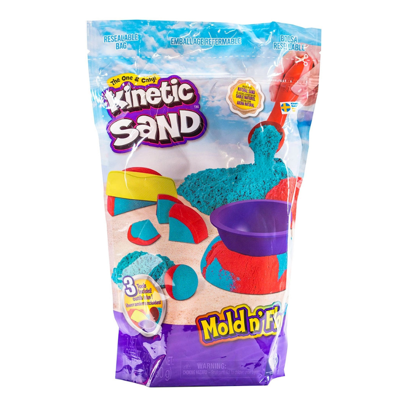 Spin Master - Kinetic Sand | Mold 'n Flow Playset