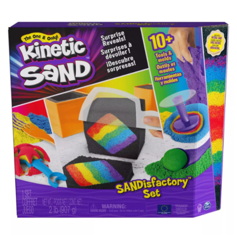 Spin Master - Kinetic Sand | Sandisfactory Set – CheckPoint