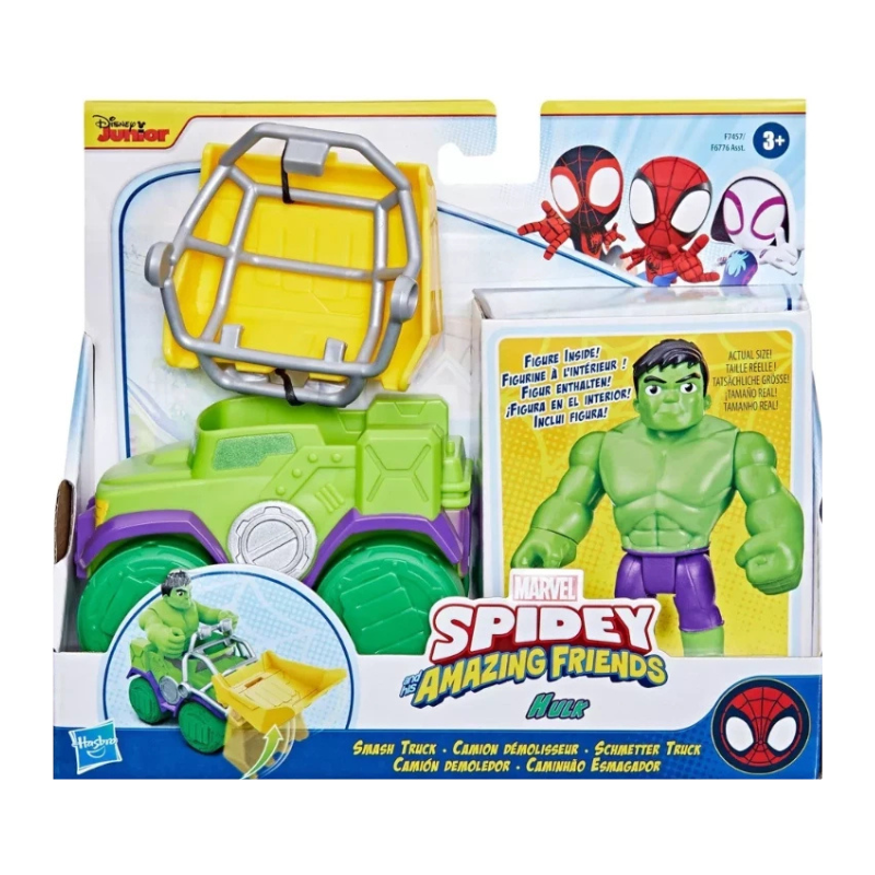 Hasbro - Spidey and His Amazing Friends | Hulk Smash Truck