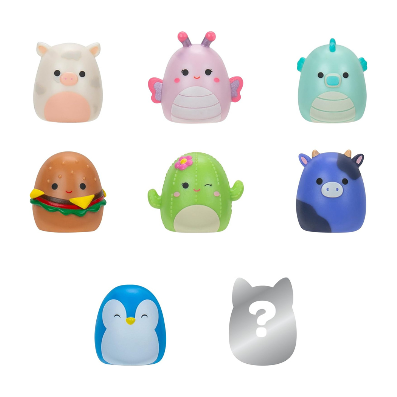 Squishmallows - Squish-a-longs (1") 8 Pack | Style 1