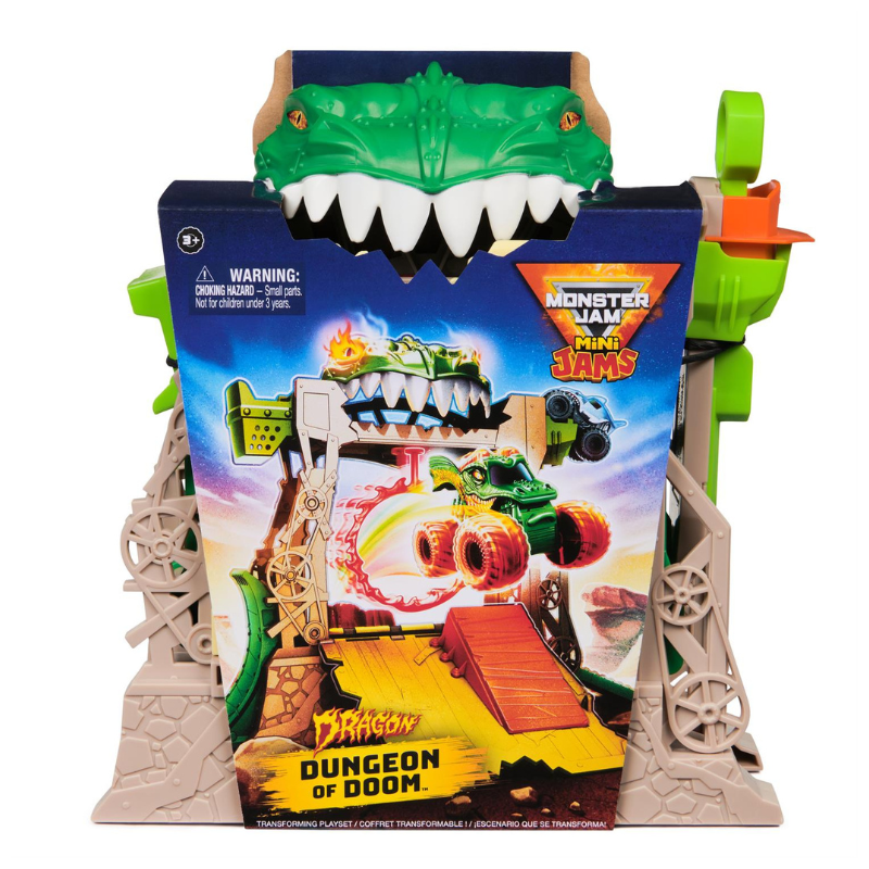 Spin Master - Monster Jam | Mini Dungeon of Doom Playset