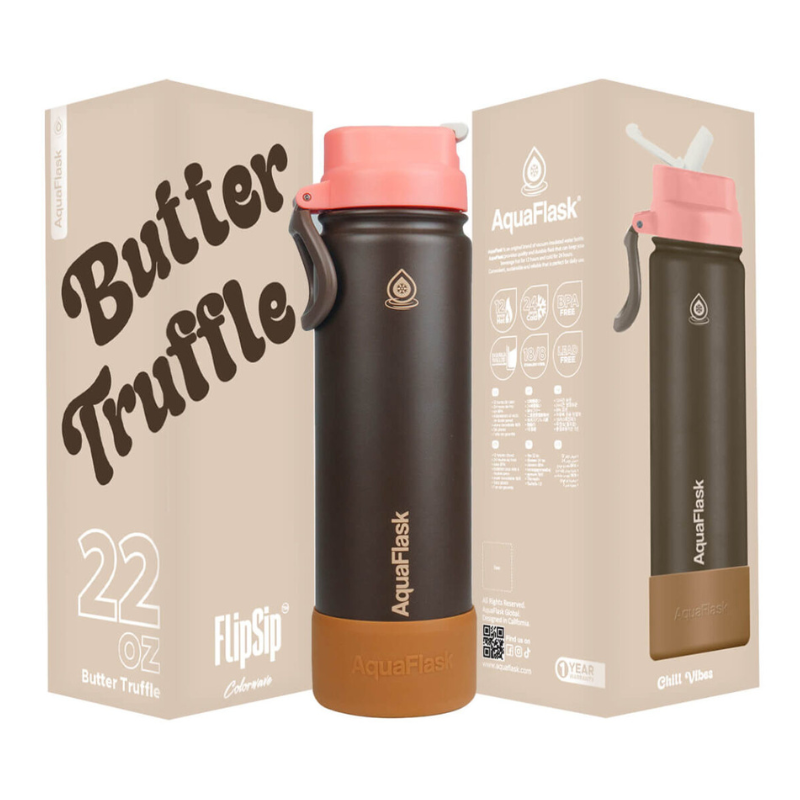 AquaFlask - 22oz Flip Sip Colorwave Collection
