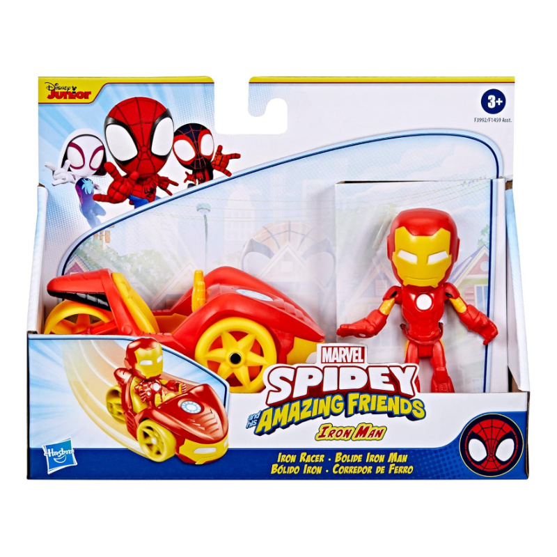 Hasbro - Spidey and His Amazing Friends | Iron Racer Set