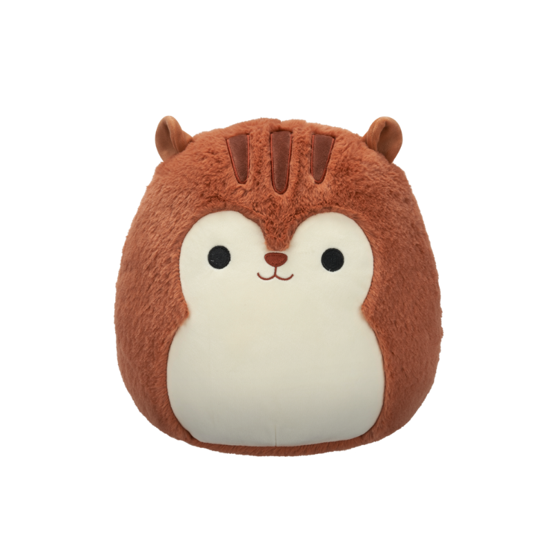 Squishmallows - Medium Plush (12") Fuzzmallow | Sawyer the Brown Squirrel
