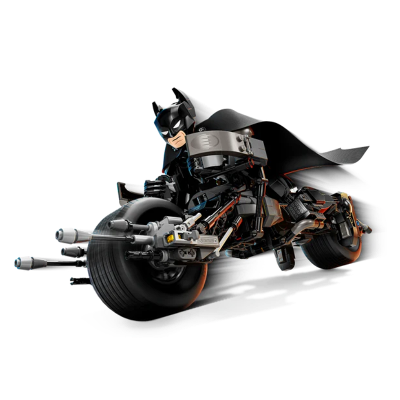 LEGO DC - Batman Construction Figure and the Bat-Pod Bike