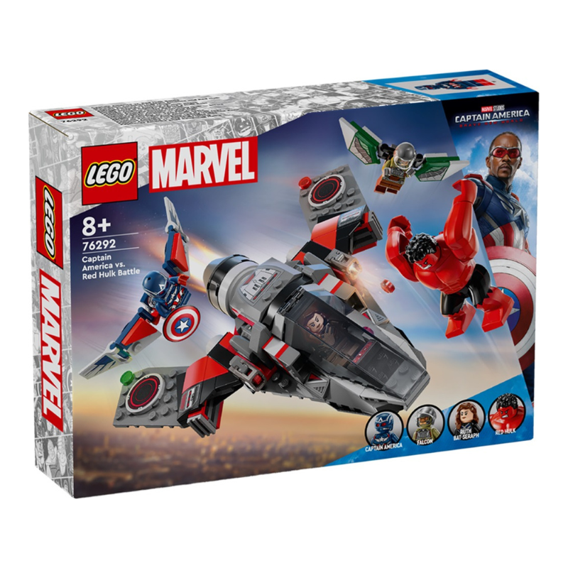 LEGO Marvel - Captain America VS Red Hulk Duel