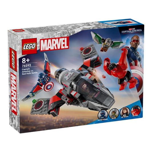 LEGO Marvel - Captain America VS Red Hulk Duel
