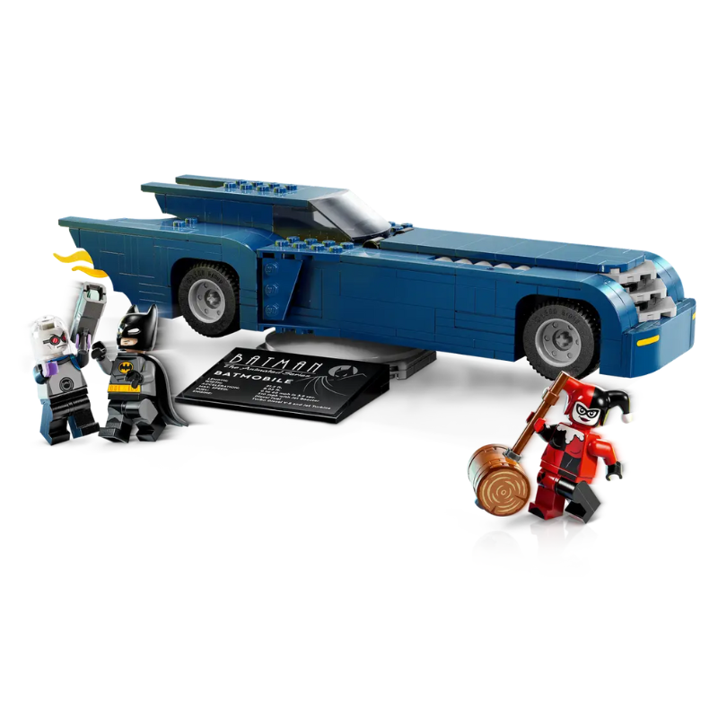 LEGO DC - Batman with the Batmobile vs. Harley Quinn and Mr. Freeze