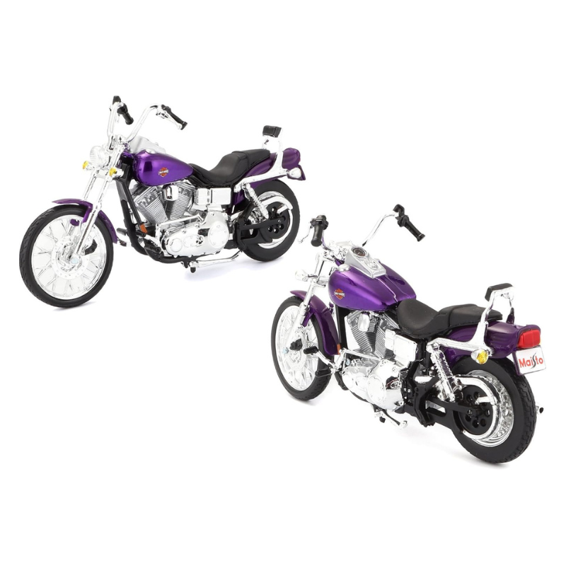 Maisto - Harley Davidson Motorcycle With Stand Assortment