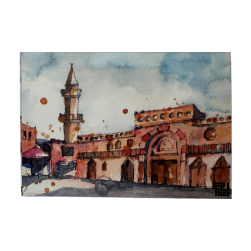 Saleh Studio - Al-Husseini Mosque Sticker