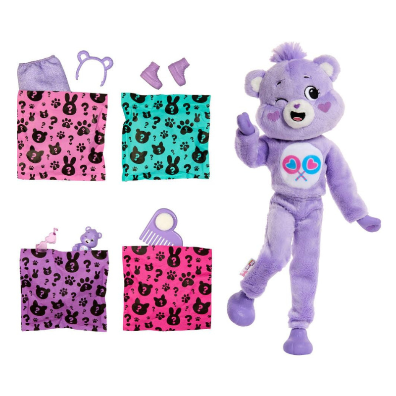 Barbie - Cutie Reveal Care Bears Series | Care Bear (Blonde)