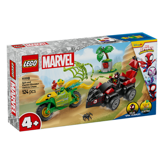 LEGO Marvel - Spin and Electro Dinosaur Vehicle Chase