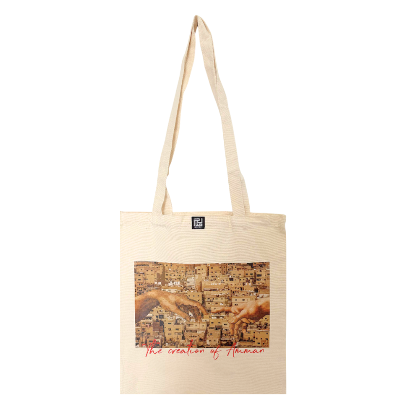 Saleh Studio - The Creation of Amman Tote Bag