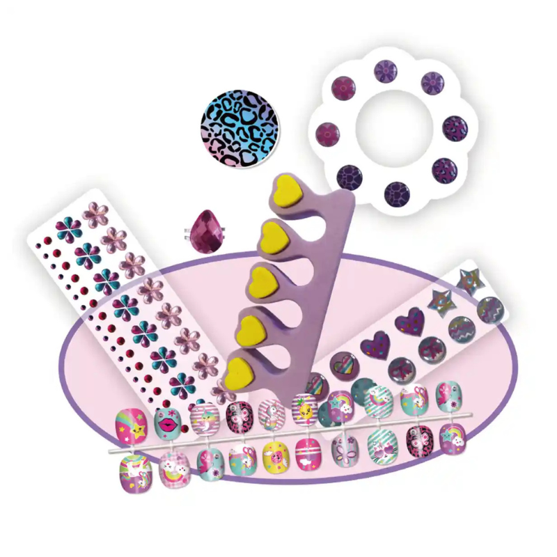 Tokidas - Engaging Nail Art, Ring & Stick-on Earrings