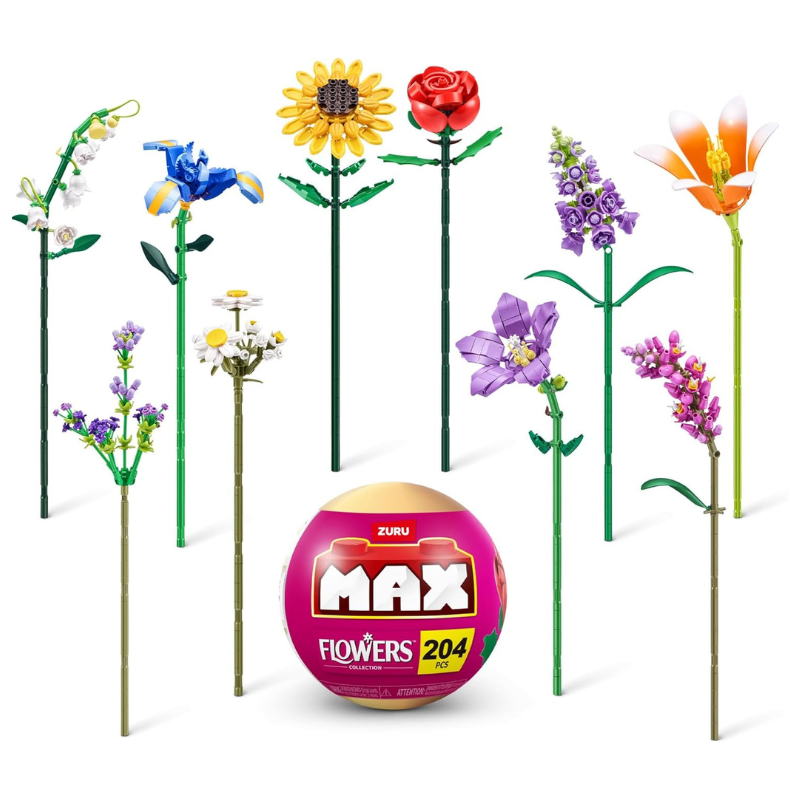 ZURU - MAX | Premium Garden Building Bricks Collection (Assortment)