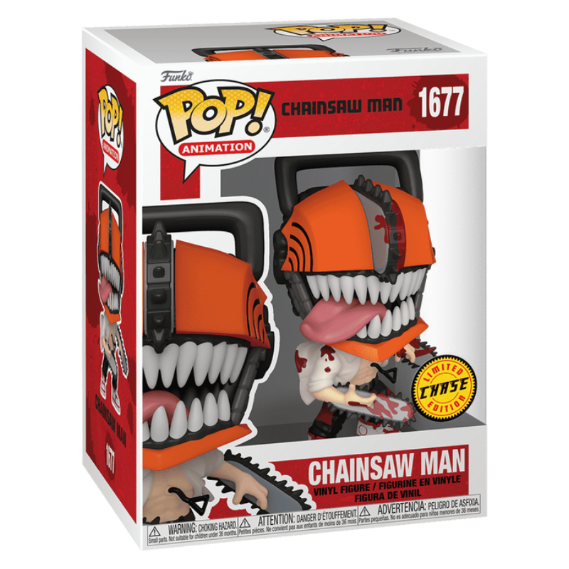 Funko - Pop! Animation: Chainsawman - Chainsaw Man (With Chase)