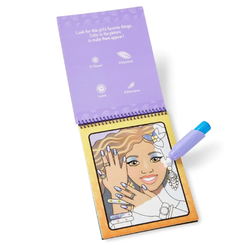 Melissa & Dough - Water Wow! Water Reveal Pad | Makeup & Manicures