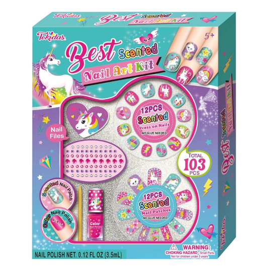 Tokidas - Unicorn Scented Nail Art Kit