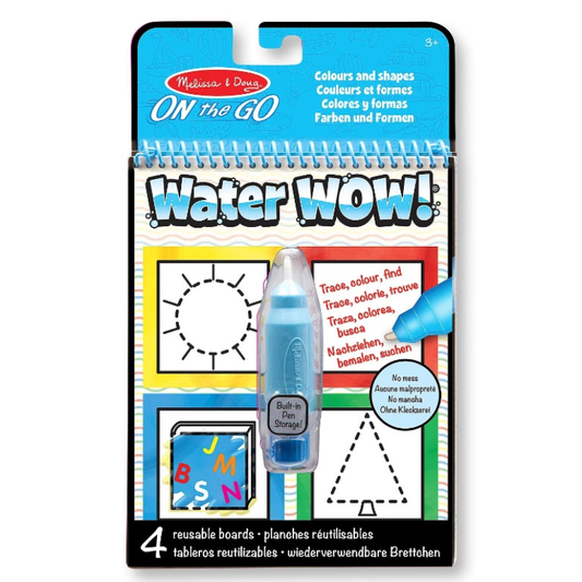 Melissa & Dough - Water Wow! Water Reveal Pad | Colors and Shapes