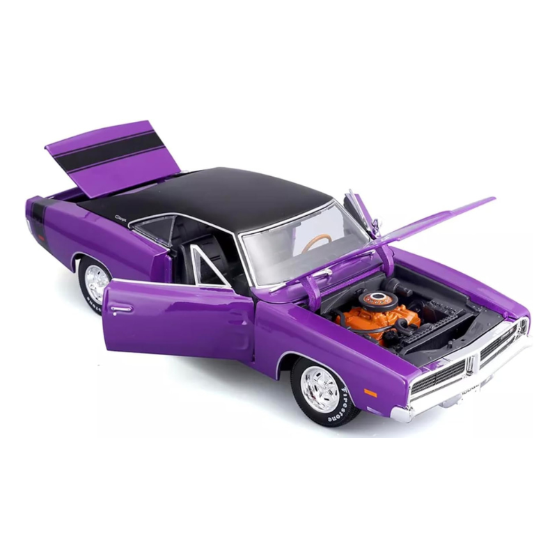 Maisto - Dodge Charger R/T (1969) Model | Purple