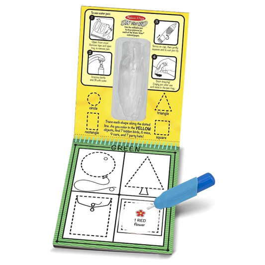 Melissa & Dough - Water Wow! Water Reveal Pad | Colors and Shapes