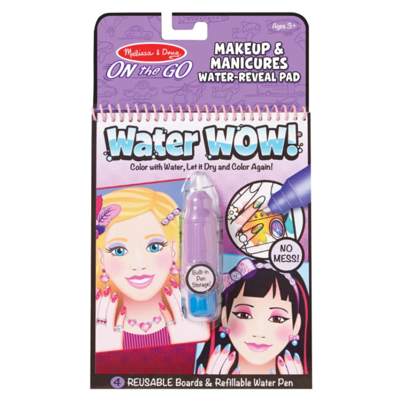 Melissa & Dough - Water Wow! Water Reveal Pad | Makeup & Manicures