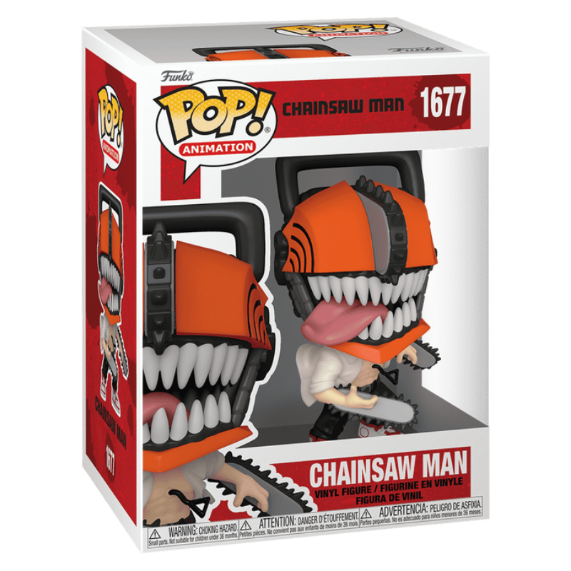 Funko - Pop! Animation: Chainsawman - Chainsaw Man (With Chase)