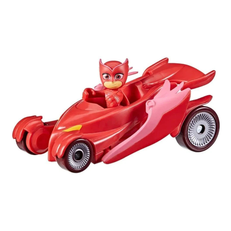 Hasbro - PJ Masks Deluxe Vehicles | Owl Glider Car with Owlette Figure