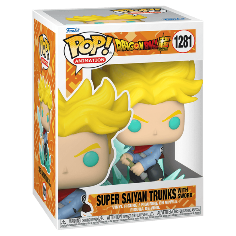 Funko - Pop! Animation: Dragon Ball Super | Super Saiyan Trunks with Spirit Sword