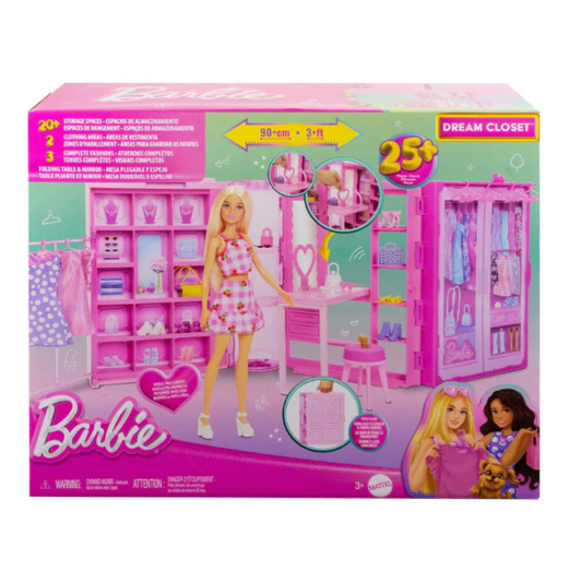 Barbie - Dream Closet 3.0 With Doll
