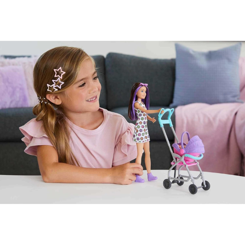 Barbie - Skipper Babysitters Doll and Playset | Stroller Skipper