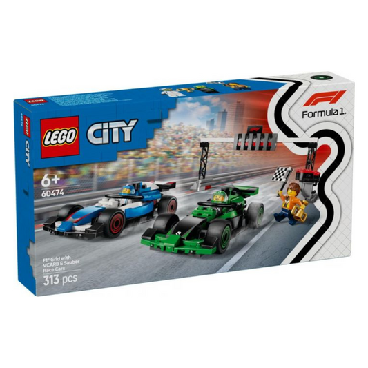 LEGO City - F1® Grid with VCARB & Sauber Race Cars