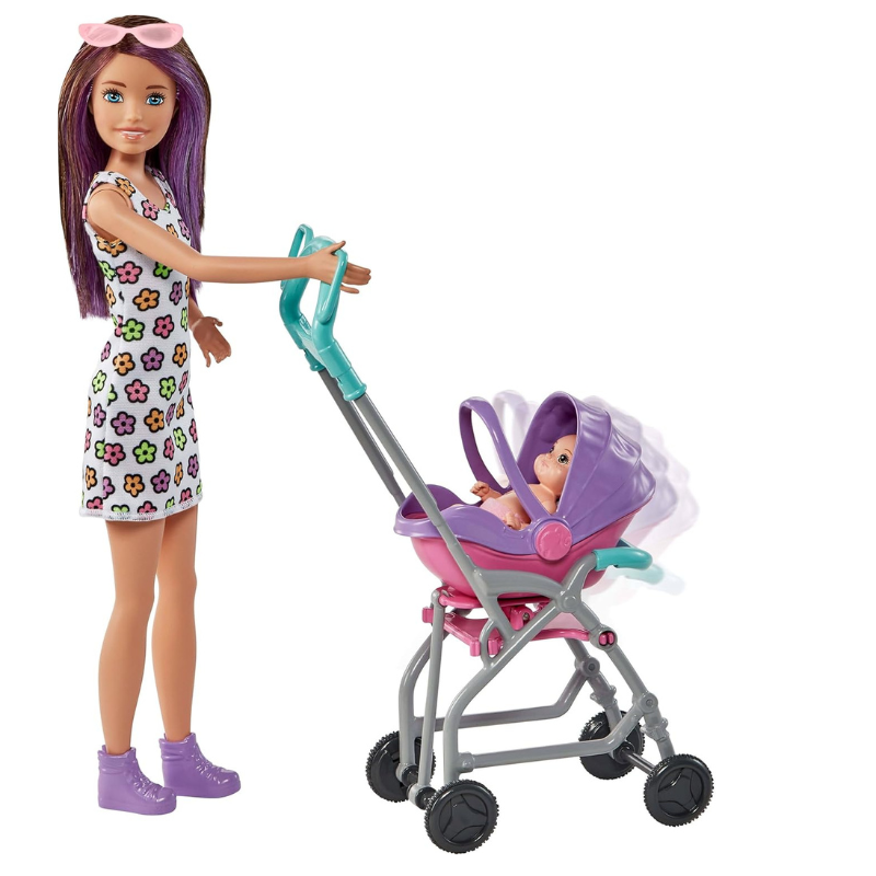 Barbie - Skipper Babysitters Doll and Playset | Stroller Skipper