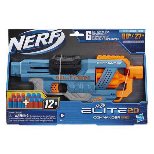Hasbro - Nerf Elite 2.0 | Commander RD-6 Blaster