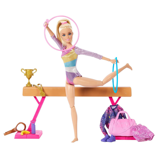 Barbie - Gymnastics Playset