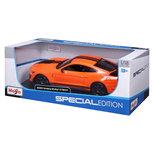 Maisto - 1:18 (2020) Orange Special Edition Mustang Shelby GT500
