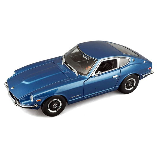 Miasto - 1:18 Metallic Blue (1971) Datsun 240Z Die-Cast Model Car