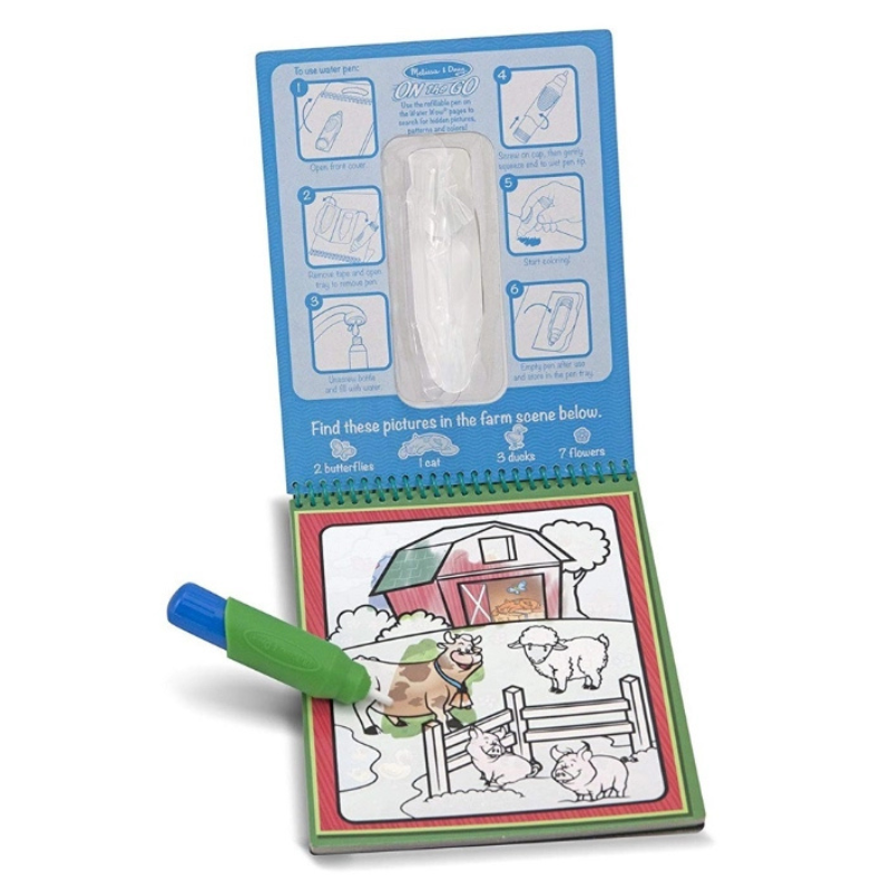 Melissa & Dough - Water Wow! Water Reveal Pad | Animals