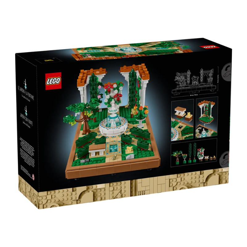 Lego Checkpoint LEGO Icons - Fountain Garden – CheckPoint