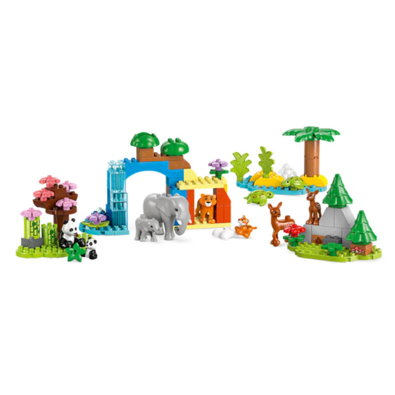 LEGO DUPLO - 3-in-1 Wild Animals Families