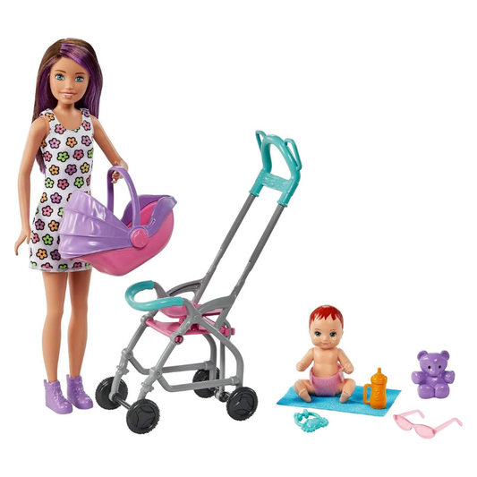 Barbie - Skipper Babysitters Doll and Playset | Stroller Skipper
