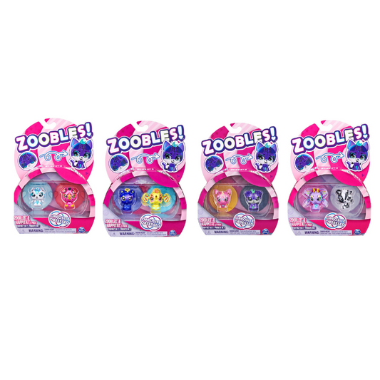 Spin Master - Zoobles & Happitat Animal 2 Pack