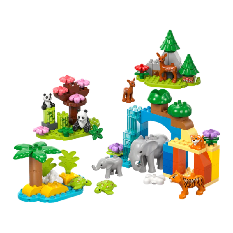 LEGO DUPLO - 3-in-1 Wild Animals Families
